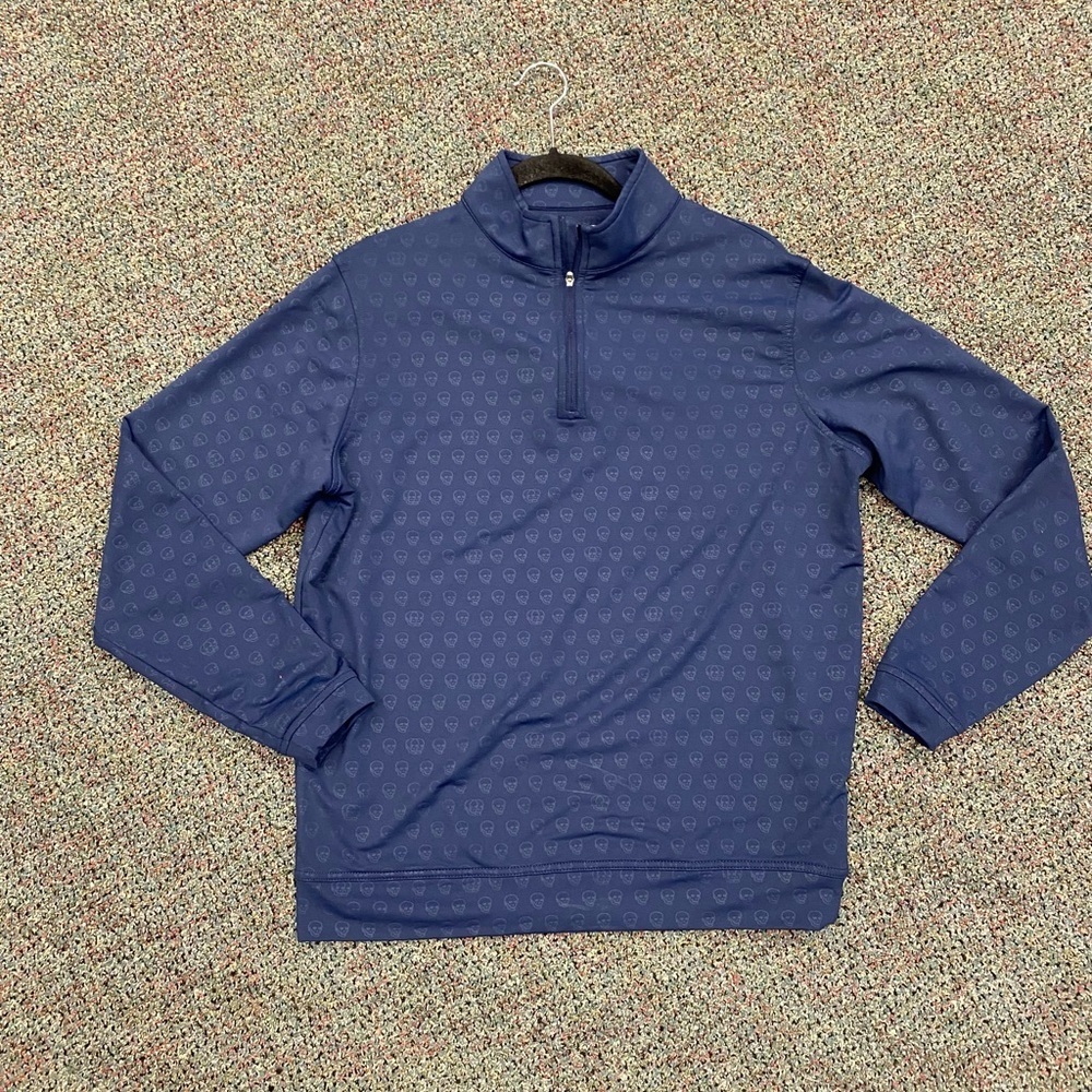 Peter Millar Crown Sport Men's Perth Seeing Double Performance Quarter-Zip - Picture 5 of 12